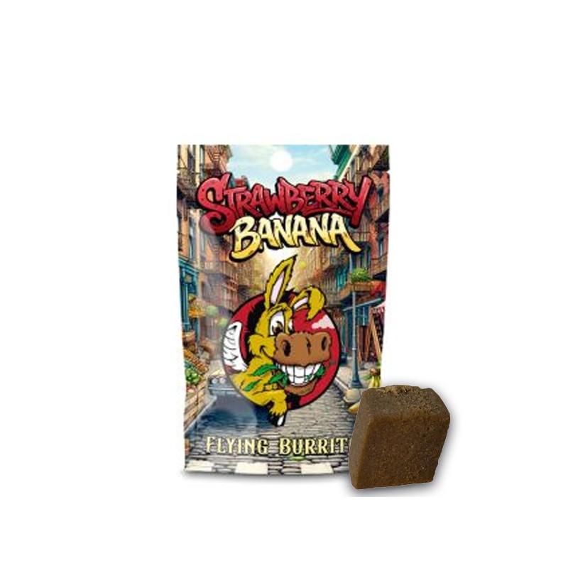 Cbd Hash Flying Burrito Strawberry Banana