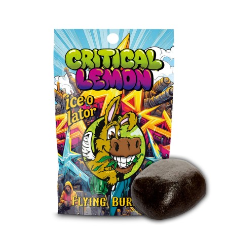 Cbd  Hash Flying Burrito  Ice-o-lator Critical Lemon  5 gr.