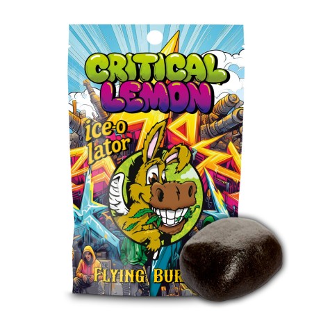 Cbd  Hash Flying Burrito  Ice-o-lator Critical Lemon 10 gr.