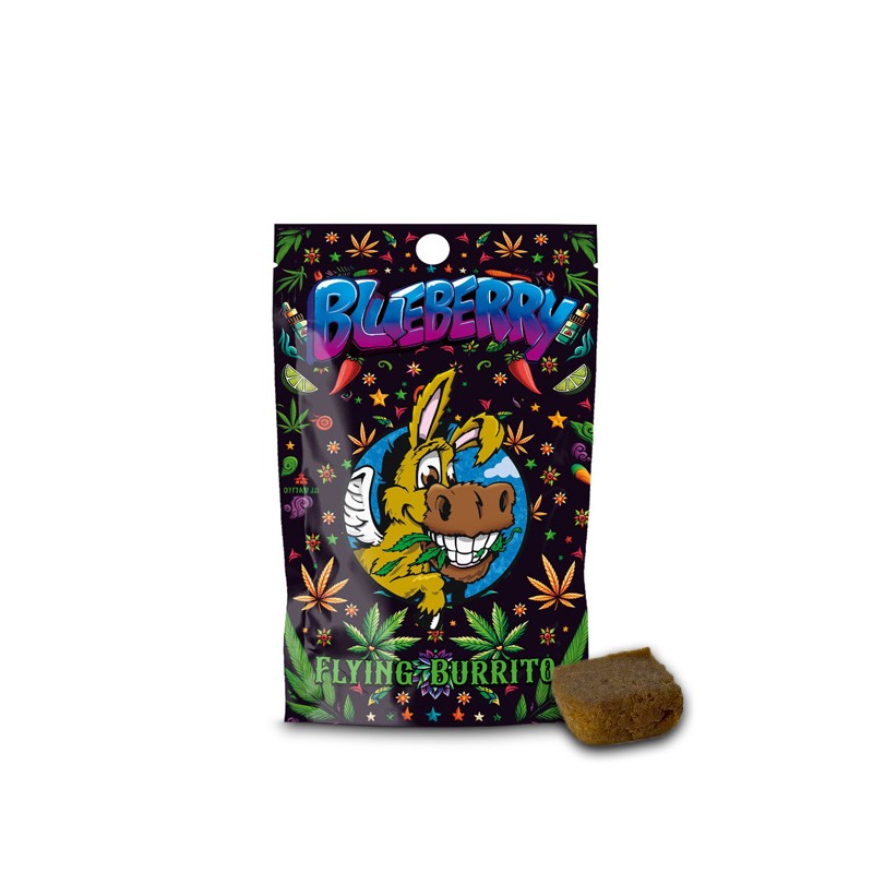 CBD Hash Flying Burrito Blueberry